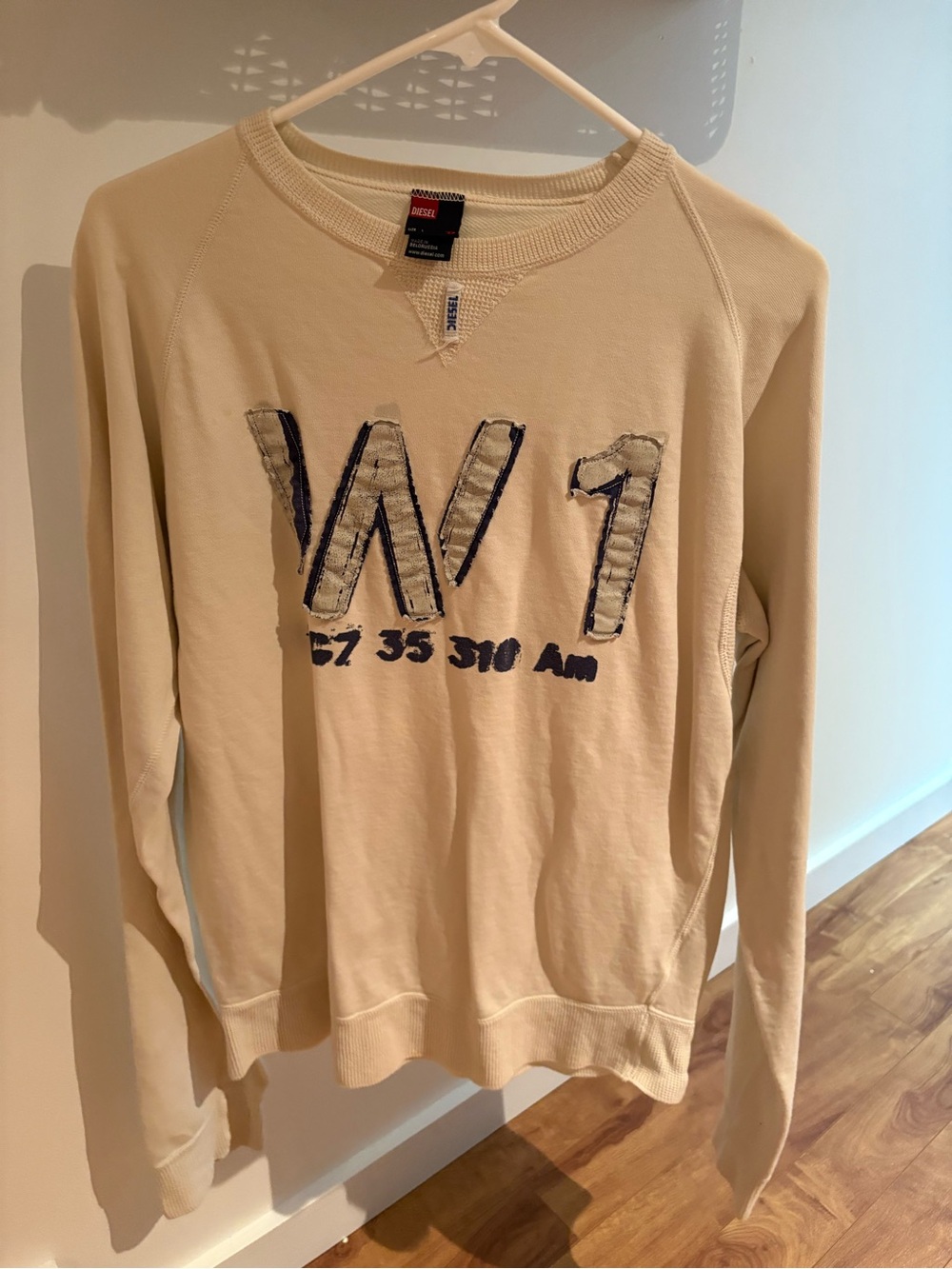 Y2K Diesel Distressed Graphic Sweatshirt